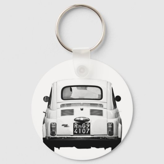 Porte-clés Fiat 500 in Rome, Italy. (Recto)