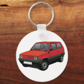 Porte-clés Fiat Panda 30 / 45 rouge (Recto)