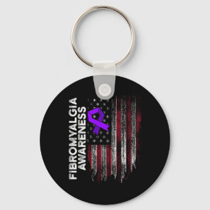 Porte-clés Fibromyalgie Survivant Fier Guerrier 11