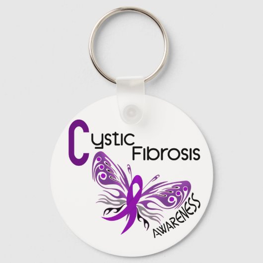 Porte-clés Fibrose kystique BUTTERFER 3 (Recto)