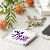 Porte-clés Fibrose kystique hommage en mémoire de mon héros (Côté)