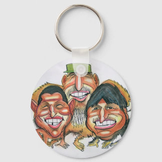 Porte-clés fidel castro, hugo chavez, evo morales