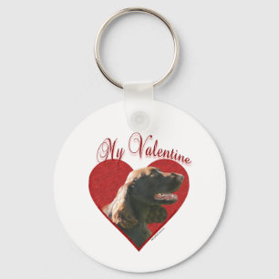 Porte-clés Field Spaniel Valentine