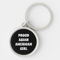 Fier Asiatique Américaine Fille, noir blanc Porte