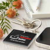 Porte-clés Fier AUTEUR PUBLIÉ (Devant Droit)