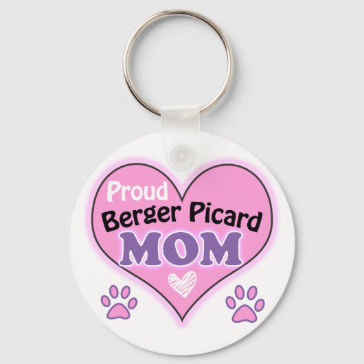Porte-clés Fier Berger Picard Maman (Recto)