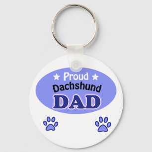 Porte-clés Fier Dachshund Papa