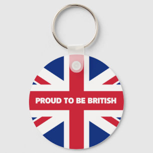 Porte-clés Fier d'être britannique