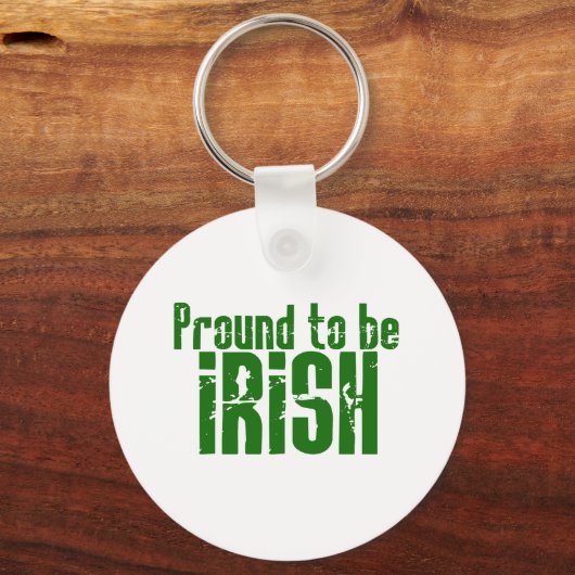 Porte-clés Fier d'être irlandais (Recto)