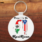 Porte-clés Fier d'être mexicain (Recto)