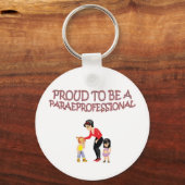 PORTE-CLÉS FIER D'ÊTRE PARAPROFESSIONNEL (Recto)