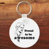 Porte-clés Fier d'être un super rétro (Recto)