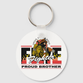 Porte-clés Fier Frère Pompier