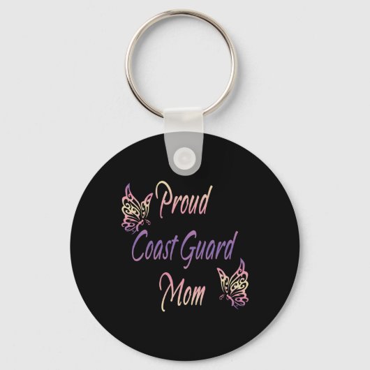Porte-clés Fier Garde côtière maman (Recto)