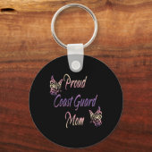 Porte-clés Fier Garde côtière maman (Recto)