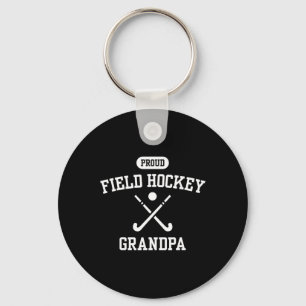 Porte-clés Fier Grand-père de hockey sur gazon Cool Joueur de