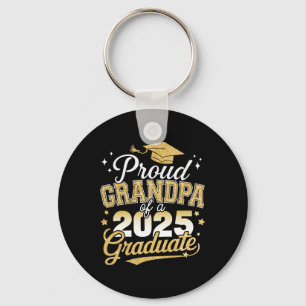 Porte-clés Fier Grand-Père D'Un Cl De 2025 Gradué De Deuxième