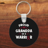 Porte-clés Fier Grand-Père D'Une Cellule De Guerrier De Fauci (Recto)