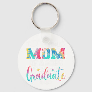 Porte-clés Fier Maman D'Un Diplômé 2025 Cl Graduation Senior