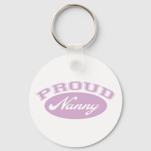 Porte-clés Fier nounou (Recto)