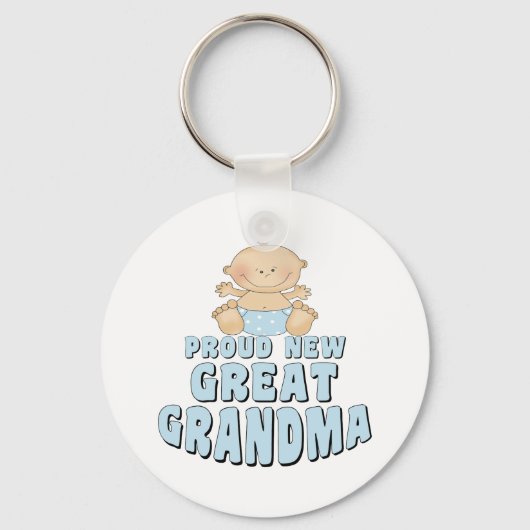 Porte-clés FIER NOUVEAU T-shirt grand-mère (Recto)