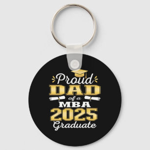 Porte-clés Fier Papa De Cl De 2025 M Graduate Famille Graduat