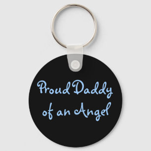 Porte-clés Fier papa d'un ange