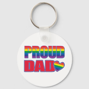 Porte-clés Fier papa - Gay pride