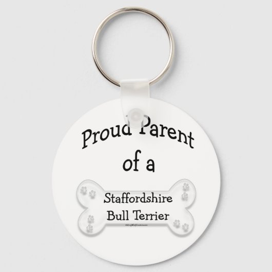 Porte-clés Fier parent d'un Porte - clé robuste (Recto)
