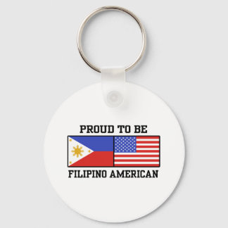 Porte-clés Fier Philippin Américain