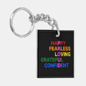 Porte-clés FIER Porte - clé noir brillant (Devant gauche)