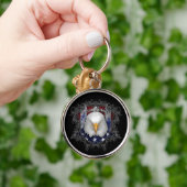 Porte-clés Fier Porte - clé patriote américain (Main)