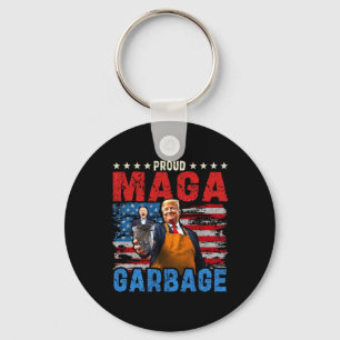 Porte-clés Fier supporter de Mega Garbyge Trump Vance