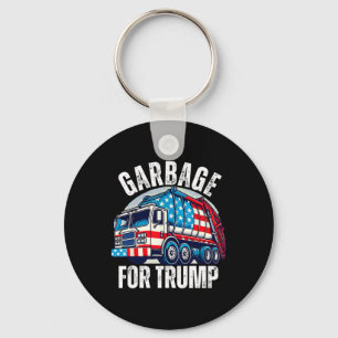 Porte-clés Fier supporter de poubelle Trump Poubelle Pour Tru