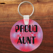 Porte-clés Fier Tante Porte - clé (Recto)