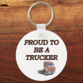 PORTE-CLÉS FIER TRUCKER (Recto)