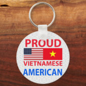 Porte-clés Fier Vietnamien Américain (Recto)