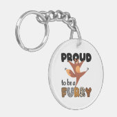 Porte-clés Fière d'être une fureur (Devant gauche)