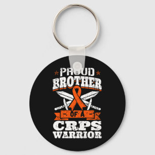 Porte-clés Fière Frère D'Un Guerrier De Crps Rsd Sensibilisat