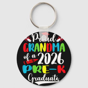 Porte-clés Fière grand-mère de la promotion 2026 de maternell