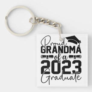 Porte-clés Fière Grand-Mère Du Diplômé 2023