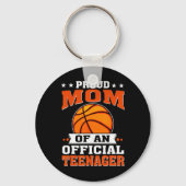 Porte-clés Fière Maman D'Un Adolescent Officiel 13e Anniversa (Recto)