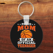 Porte-clés Fière Maman D'Un Adolescent Officiel 13e Anniversa (Recto)