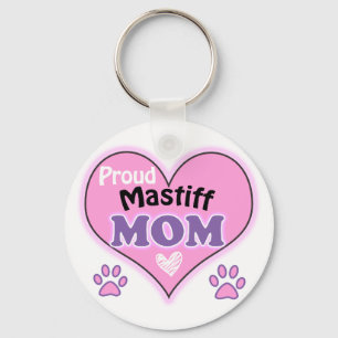 Porte-clés Fière maman Mastiff