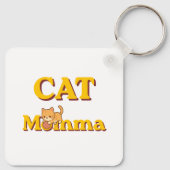 Porte-clés Fière Mamma de Chat Fête des Mères (Dos)