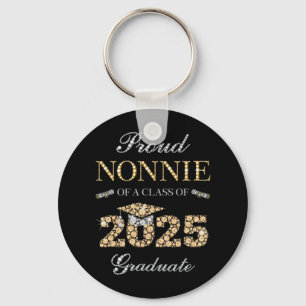 Porte-clés Fière Nonnie D'Un Cl De 2025 Diplômé
