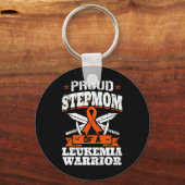 Porte-clés Fière Tepmère D'Une Leucémie Guerrière Sensibilisa (Recto)