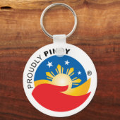 Porte-clés Fièrement Pinoy Porte - clé officiel (Recto)