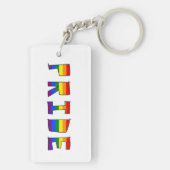 PORTE-CLÉS FIERTÉ (Dos)