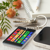 Porte-clés Fierté (Devant droit)